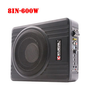 8 inch/10 inch car subwoofer 800W high power ultra-thin car 12v bass small steel cannon car sound