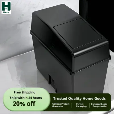 Car Trash Can with Lid Trucks Hiking Vehicle Home Office Garbage Bin Storage