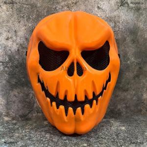 [COD] Abulaia Halloween Horror Devil Mask Pumpkin Mask Funny Cosplay Roleplay Mask Demon Terror Carnival Party Costume Props