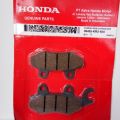 06455KR3404 DISCPAD DEPAN HONDA SUPRA KARISMA ,SMASH, SHOGUN-125 ,KAZE ,SAT-FU ORIGINAL AHM. 