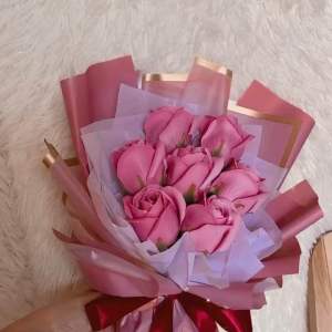 Pink Roses Bouquet 玫瑰花束