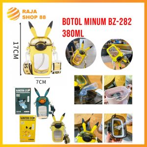 Botol Minum Anak Pokemon BZ-282 Botol Minum 380ML Karakter Pokemon Free Stiker