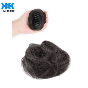 TSE Búi Tóc Giả Búi Tóc Nhân Tạo Búi Tóc Nhân Tạo Búi Tóc Mềm Mại Dụng Cụ Nâng Cao Lười Biếng Tóc Búi Tự Nhiên