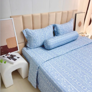 ☪️SIÊU MÁT☪️ Trọn Bộ Ga Gối Lụa Lyocell Viscose Mềm Mịn Mát Bộ 4 và 5 Món Gồm Chăn _ Nemtot Bedding