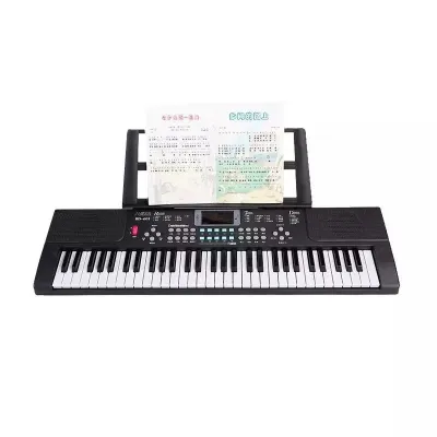 【COD】61 Keys Electric Piano / Dengan Mikrofon dan Adaptor Electronic Learning Keyboard / Organ Elektronik Untuk Pemula