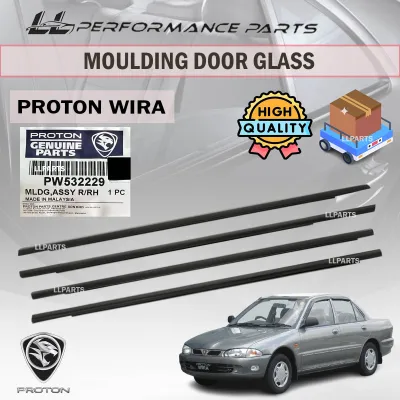 Original Proton Wira All Model Door Moulding Lining Rubber Outer Glass Window Getah Luar Pintu