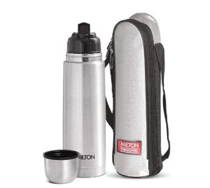 Milton Thermosteel Flip Lid Flask 500 milliliters Silver