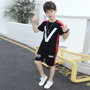Little Baby CNY 2026 Fashion Korean Boy Set for 4-12 Years Old Big Kids Summer Hip-Hop Style Set Come With Pants Ready Stock In Malaysia Cotton Boy Set Red Black Colours Boy Big Boy Set Casual Fashion Sleeveless T-Shirt Oversize Boy Set Korean Set Pants