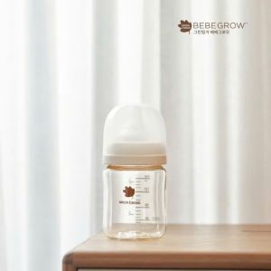 Bình sữa GreenFinger BebeGrow Làm từ nhựa PPSU Cổ Rộng Cho Bé 160ML 280ML