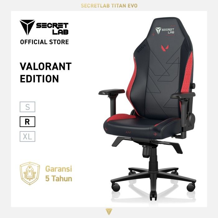 Secretlab TITAN Evo Kursi Gaming—Valorant Edition Lazada