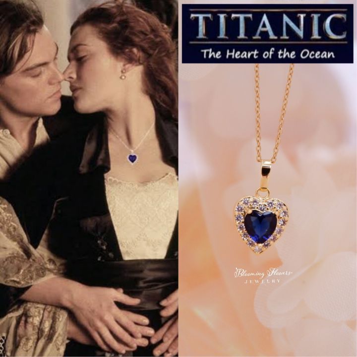 Titanic deals blue necklace