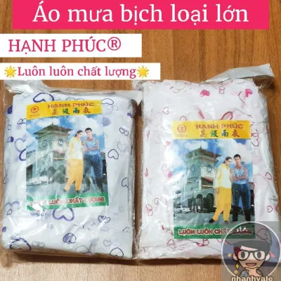 Áo mưa bịch áo mưa nilong dày ép vân có nhiều loại
