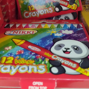 Nikki Crayon 12 Colour (Short Type)