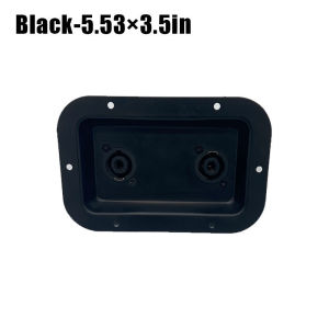 Metal Speaker Jack Plate Jacks Speaker Box Terminal Speaker Cabinets for SpeakOn PA Speaker Plate