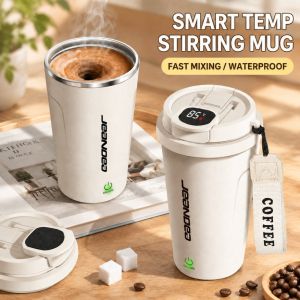 Magnetic Stirring Cup 304 Stainless Steel 400ml Rechargeable Multifunction Fully Automatic Magnetic Coffee Mug