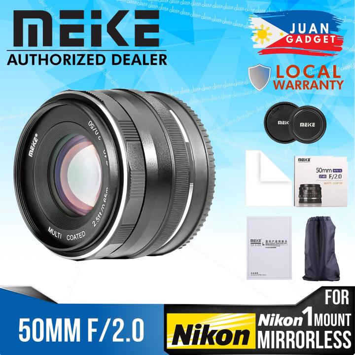 Meike 50mm Large Aperture Manual Focus Fixed Lens for Nikon