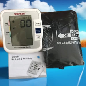 Máy Đo Huyết Áp Bắp Tay Gia Đình SINOCARE: Hỗ Trợ Giọng Nói Tiếng Việt Hướng Dẫn Chính Xác - Đẳng Cấp và Chất Lượng Tốt