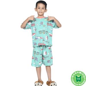 Kiminori GIAN.ST Setelan Baju Tidur Anak Lengan Pendek