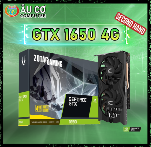 [CŨ] VGA GTX 1650 4GB GDDR6 Card màn hình NVIDIA 4G MSI - ASUS - GIGABYTE - ASRock - COLORFUL