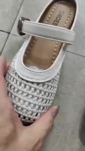 [Free Shipping] Hollowed-Out Woven Closed-Toe Slippers For Women Summer 2026 Breathable New Style Flat Soft-Soled WomenS Slip-On Sandals
