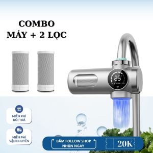 Máy Lọc Nước Tại Vòi Khử UV CAO CẤP | Diệt Khuẩn 99.99% Hết Clo Cặn Bã | Giải Pháp Nước Sạch Khu Đông Dân