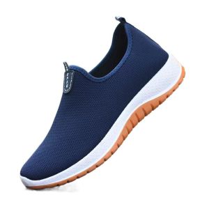 Canvas Shoes For Men And Women Breathable Mesh Shoes For Middle-Aged And Elderly Parents Suitable For Walking And Casual Wear