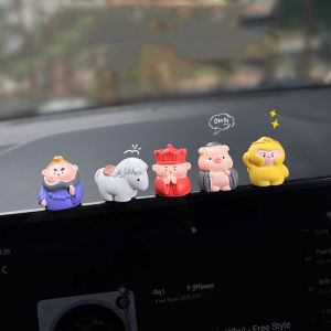 Set tây du ký chibi dễ thương trang trí đỉnh màn hình khung ảnh gương xe decor góc làm việc taplo xe hơi quà tặng