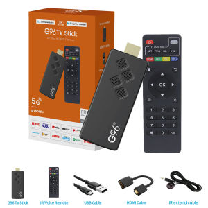 TV Stick กล่อง ดิจิตอล ฟังก์ชั่นบลูทูธ TV BOX WiFi Android 11.0 Quad-core 4K 4+64GB แอนดรอยด์ทีวีสติ๊ก Netflix/Youtube รองรับภาษาไทย Bluetooth5.2