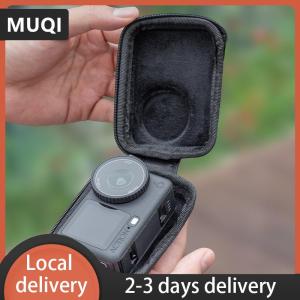 [COD] MUQI Ship within 24 hours Carrying Case For DJI Osmo Action 6 Small Storage Bag PU Hard Travel Protector Case Protective Accessories