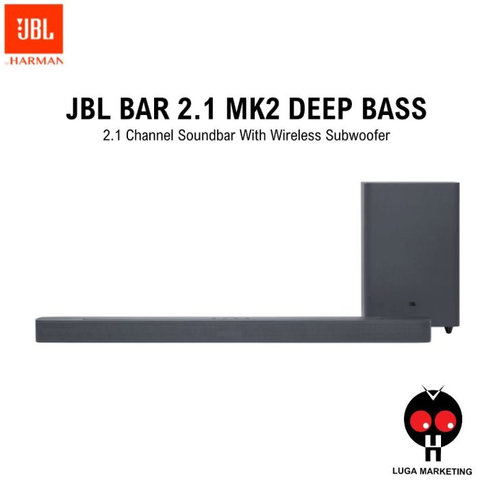 JBL MALAYSIA) JBL Bar MK2 Deep Bass Channel Soundbar With