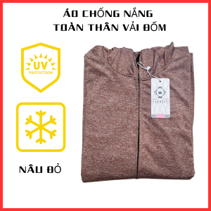 ÁO CHỐNG NẮNG TOÀN THÂN CAO CẤP VẢI ĐỐM SIÊU MÁT
