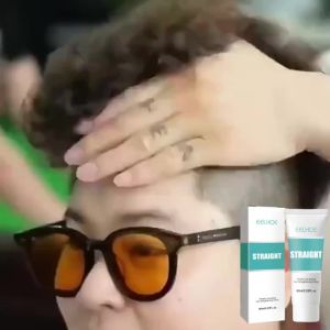 Eelhoe Hair Straight Cream Protein Correcting Hair Straightening Cream For Deep Curly Hair Treatment Replenish Hair Nutrition Straight Hair Styling Silk Gloss Hair Straightening Cream Nourishing Hair Straightener Lotion Fast Smoothing Collagen