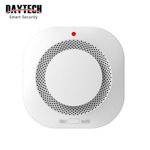 9V Photoelectric Wireless Wall-mounted Smoke Alarm Fire Alarm Smoke Detector Sensor Battery Operated