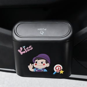 Thùng rác mini đa năng dùng trên xe ô tô bàn học bàn làm việc thùng đựng đồ mini