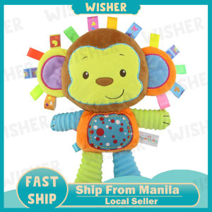 Baby soothing sleep plush toys rattle doll doll baby sensory toys newborn toddler baby gift