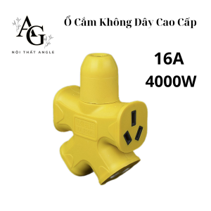 Ổ Điện Ổ Cắm Không Dây Cao Cấp Vỏ Đúc Chống Cháy Nổ 16A 4000W