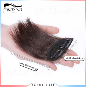 【Clearance sale】 แผ่นรองผมสังเคราะห์ไร้รอยต่อที่หนีบผมในชิ้นเดียวต่อผมซับในผมธรรมชาติที่คลุมด้านข้าง