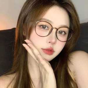 WDS Kacamata Anti Blue Light Anti Radiasi Blue Ray Gaya Korea 2022 Bentuk Bulat Oval  6814 kacamata fashion kacamata aksesoris