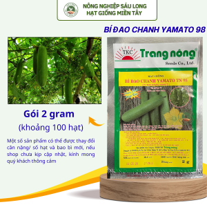 Hạt giống bí đao chanh F1 quả dài Trang pNông 2 gram (gần 100 hạt) năng suất cao