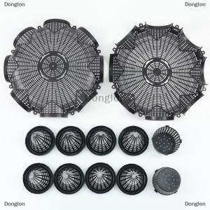 [COD] Donglon กรงดักกุ้งทำจากพลาสติกพร้อมกล่องถ่วงน้ำหนัก8หลุมสำหรับจับปลาไหลเหลือง