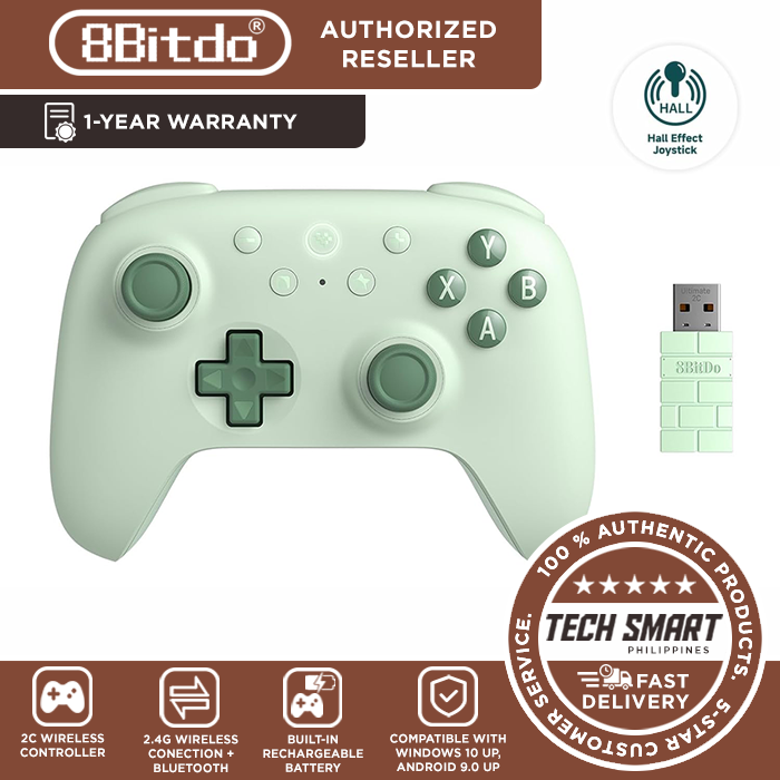 8Bitdo Ultimate 2C Wireless Controller for Windows PC and Android, Hall ...