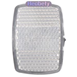 Heabety Đèn hậu phản quang bằng nhựa cho xe đạp đèn hậu cảnh báo trước và sau