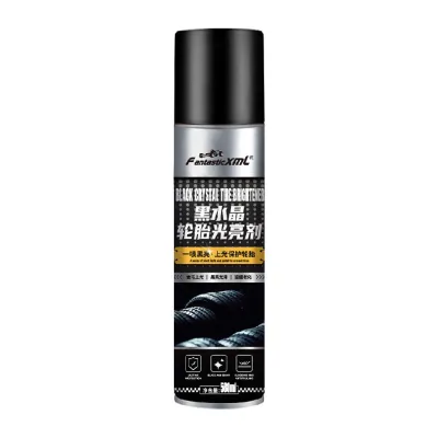 Tyre Maintenance Instant Renovation || Tire Shine Cleaning Polish Wax Foam Spray Brightener || Automobile Protective