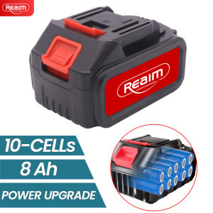 REAIM Rechargeable Lithium Battery Ion Battery Cordless Drill Cordless Grass Cutter Cordless Impact Wrench