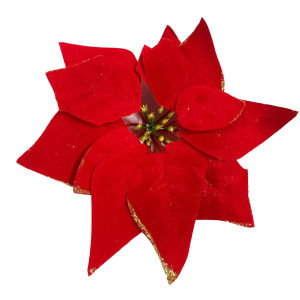 Christmas Flower Various design Christmas flowers Artificial Flowers christmas tree decoration PartyDIY