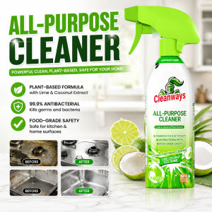 All-Purpose Cleaner Spray Multi-Surface Kitchen Degreaser Grease & Grime Remover Lime Coconut