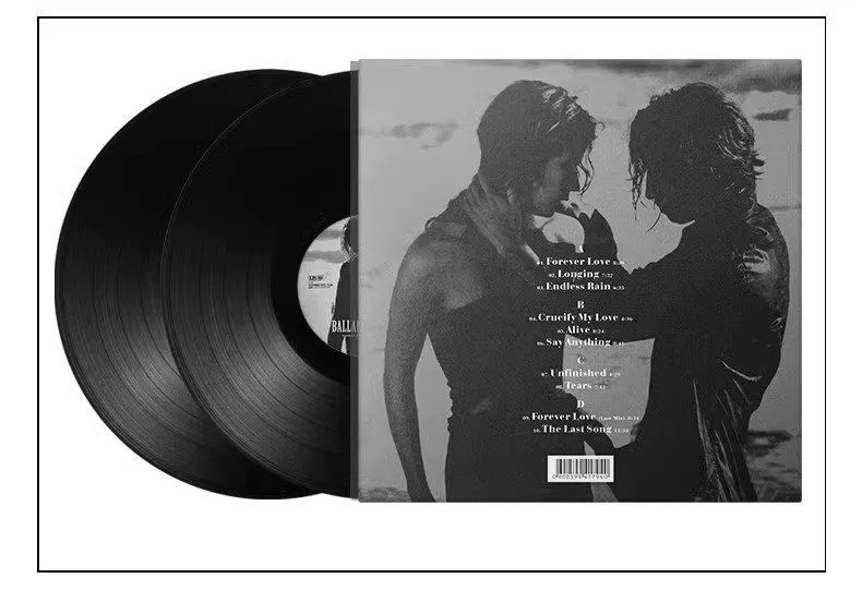 X JAPAN BALLAD COLLECTION BEST LP レコード X JAPAN BALLAD COLLECTION BEST LP レコード X JAPAN/BALLAD