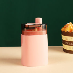 Automatic Push Type Toothpick Holder Dispenser Kitchen Restaurant Clean Anti Dust Gorik Gigi 防尘弹跳牙签盒