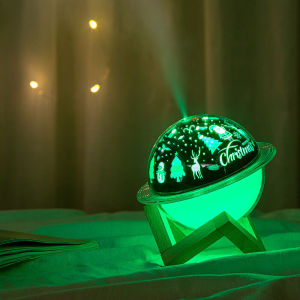 [PuWhao]3D Moon Lamp Light Night Light Humidifier USB Night Light Rechargeable Air Humidifier Bedroom Desktop Planet Light Air Purifier Night Cool Mist Purifier for Office