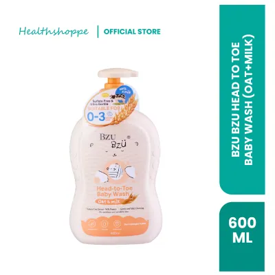 BZU BZU Head-to-Toe Baby Wash (Oat & Milk)